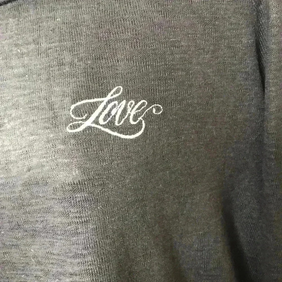 Victoria’s Secret Black Long Sleeve Tee Size XS—B2 - Picture 3 of 5